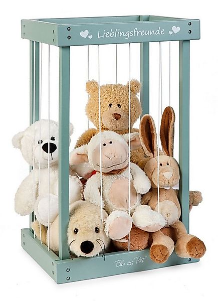 ELLA & PIET® Spielzeugtruhe Plüschtier-Box aus Holz zur Aufbewahrung v. Kus günstig online kaufen