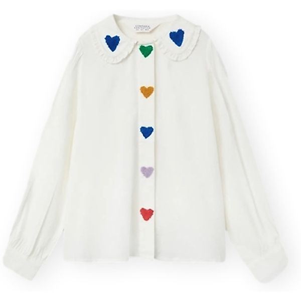 Compania Fantastica  Blusen COMPAÑIA FANTÁSTICA Shirt 41030 - White günstig online kaufen