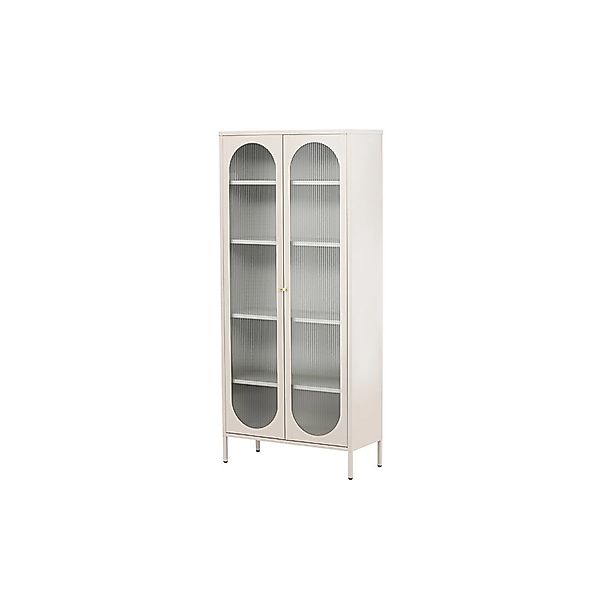 ebuy24 Lima Vitrinenschrank 2 Türen Beige günstig online kaufen