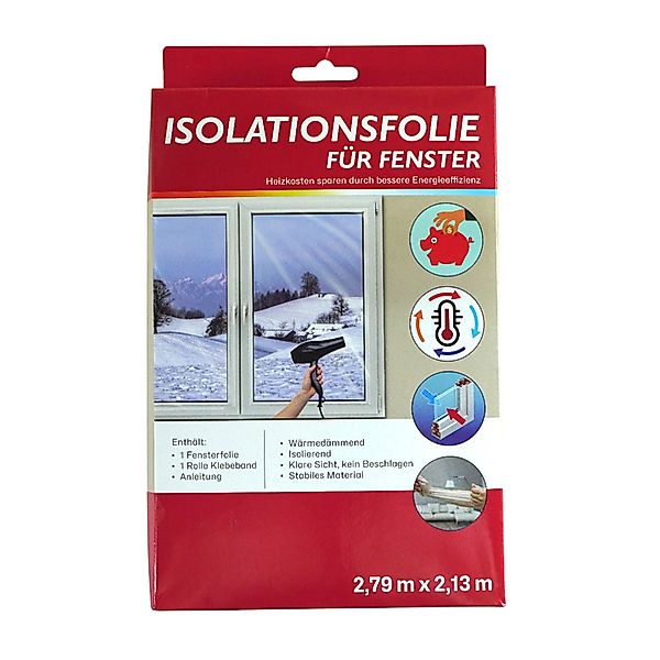 HAC24 Fensterfolie 4x Isolationsfolie für Fenster günstig online kaufen