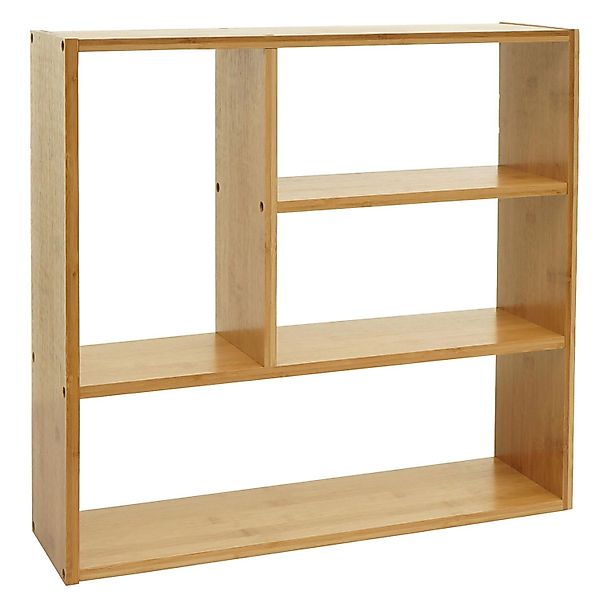 BERLINLODGE Wandregal HxBxT 50x50x15cm Hängeregal Schweberegal Regal Mit 4 günstig online kaufen