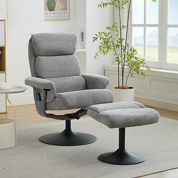 BlingBin Loungesessel Massagesessel (1-St., mit 5-Punkt-Massage, günstig online kaufen