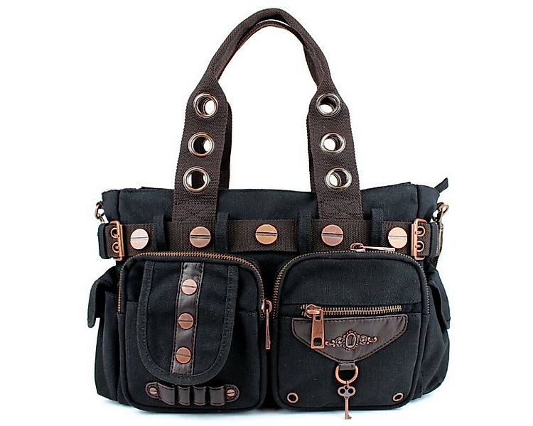 Banned Schultertasche Doom Lagoon Steampunk Schlüsselloch Gothic, Verstellb günstig online kaufen
