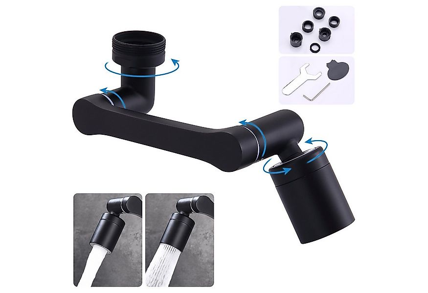 HOMELODY Strahlregler Wasserhahn Luftsprudler,Wasserhahn Aufsatz Schwenkbar günstig online kaufen