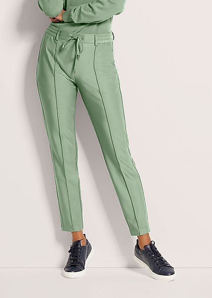 MADELEINE Stoffhose Stretchhose mit Tunnelzug Gerade, günstig online kaufen