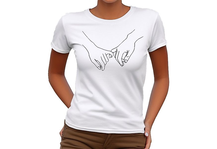 Banco T-Shirt Damen Love Paar Beziehung Infinity hochwertiger Druck, Größen günstig online kaufen
