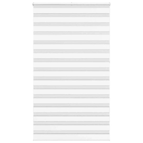 vidaXL Doppelrollo Weiß 135x230 cm Stoffbreite 130,9 cm Polyester 4014814 günstig online kaufen