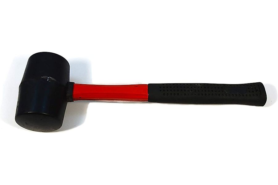 Bolter Gummihammer Gummi Hammer Fiberglas Stiel günstig online kaufen