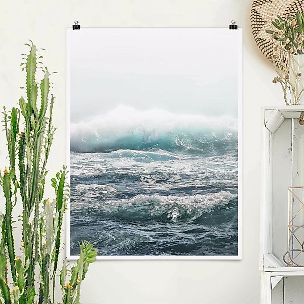 Poster Große Welle Hawaii günstig online kaufen