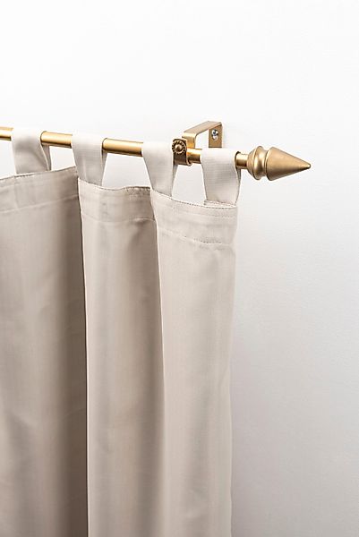 GARESA Gardinenstange "SPYRNA mit offenem Träger" Ø 16 mm 1 läufig-läufig W günstig online kaufen