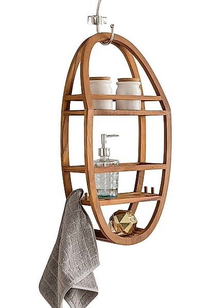 Destiny Duschablage SPA & LIVING, Wandregal, 2 Ablagefächer, oval 33x12,5x6 günstig online kaufen