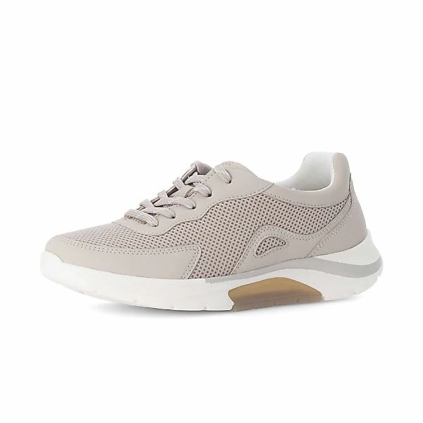 Gabor Sneaker "Sneaker low Materialmix Lederimitat" günstig online kaufen