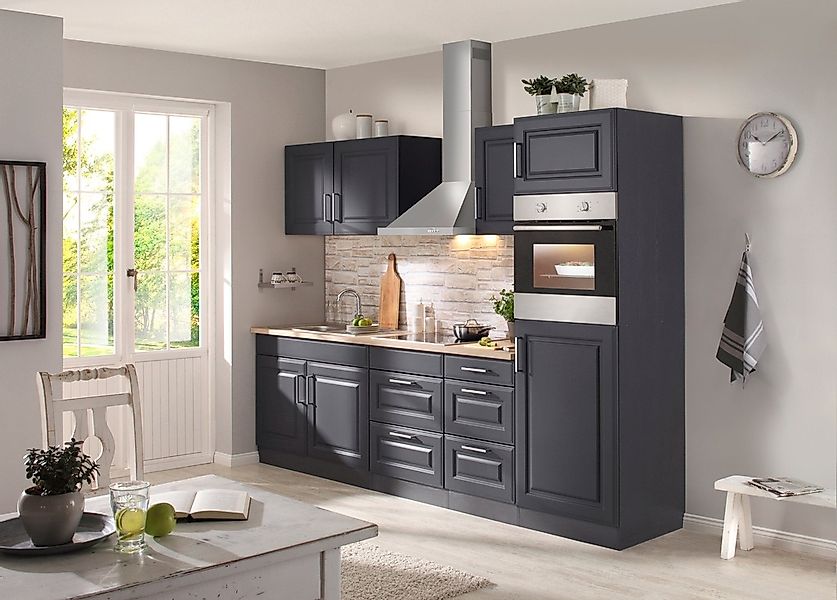 KOCHSTATION "KS-Stockholm" hochwertige MDF-Fronten günstig online kaufen