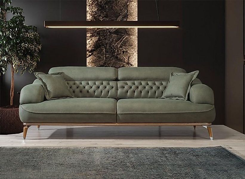 Xlmoebel Sofa Neues modernes Luxus-Sofa für das Wohnzimmer - 3-Sitzer Möbel günstig online kaufen