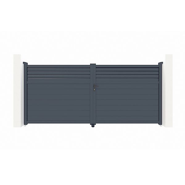 Casanoov Flügeltor Elektrisch 3 5M Carpatia H 160Cm & Drehtorantrieb Hicker günstig online kaufen