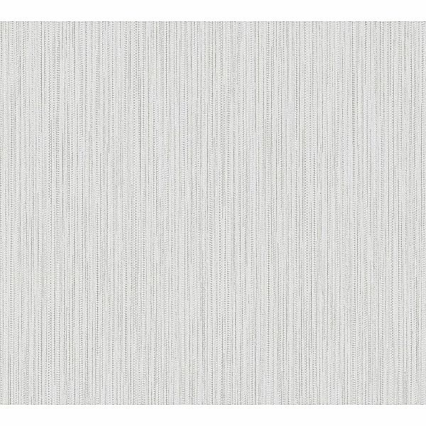 A.S. Création Vliestapete Streifen Weiß-Grau FSC® günstig online kaufen