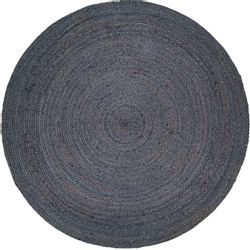 Paco Home Teppich "Viborg 595" rund 13 mm Höhe Jute, Modern, Boho, Handgefe günstig online kaufen