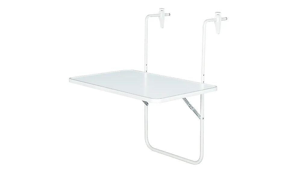 Balkon-Hängetisch   ¦ weiß ¦ Maße (cm): B: 40 Garten > Gartenmöbel > Garten günstig online kaufen