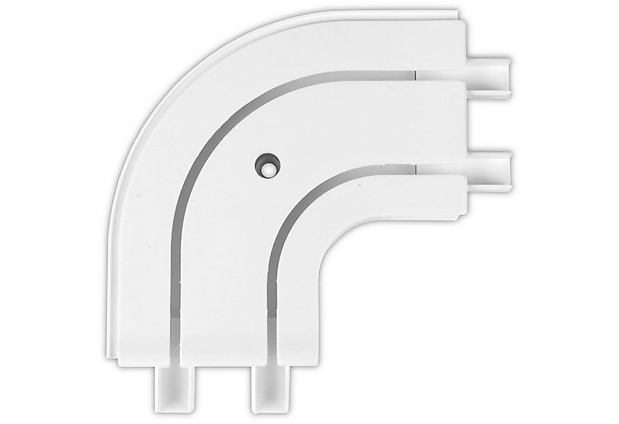 Bestlivings Erker-Innenbogen, 2-läufig, mit Bohren, wird in vorhandene Gard günstig online kaufen