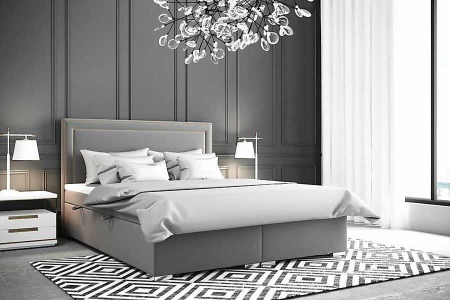 JVmoebel Boxspringbett Modernes Bett Polster Design Luxus Doppel Schlafzimm günstig online kaufen