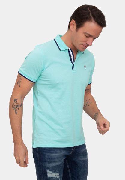 SIR RAYMOND TAILOR Poloshirt mit klassischem Kragen und kurzer Knopfleiste günstig online kaufen