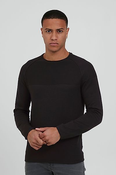 Blend Strickpullover BHAdriano Feinstrick-Pullover mit Ziernähten günstig online kaufen