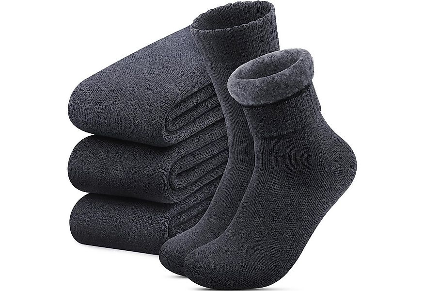 FOUORTUNATE-BEE Thermosocken Warme Herren-Socken für den Winter, atmungsakt günstig online kaufen