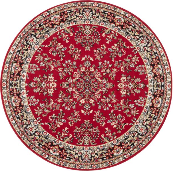 HANSE Home Teppich "Halton" rund 8 mm Höhe Kurzflor, Orient Optik, mit Bord günstig online kaufen