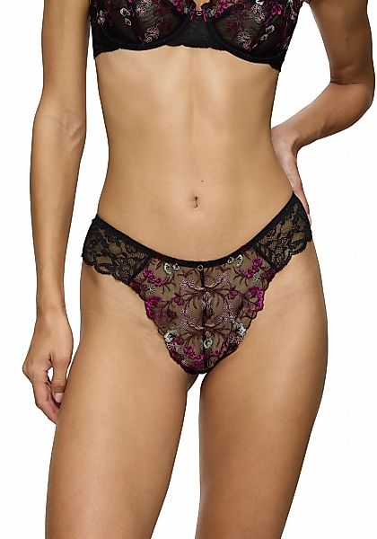 Triumph Brasilslip "Sensual Spotlight", zarte florale Spitze, hoher Beinaus günstig online kaufen