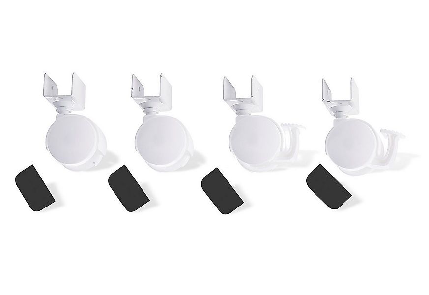 Pinolino® Kinderbett Rollensatz mit U-Aufnahme, weiß günstig online kaufen