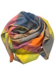 Taschen4life Schal großer Dreiecksschal kariert SW170, günstig online kaufen