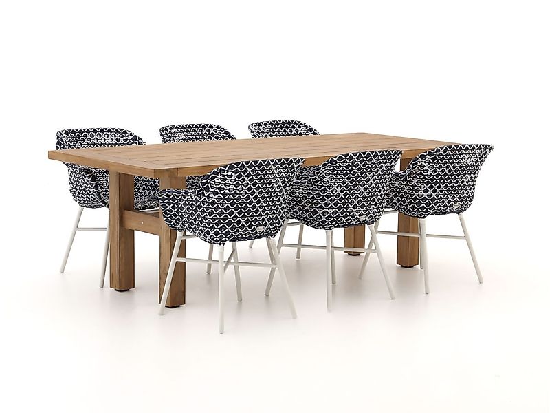 Hartman Delphine/Yasmani 240 cm Gartenmöbel-Set 7-teilig günstig online kaufen