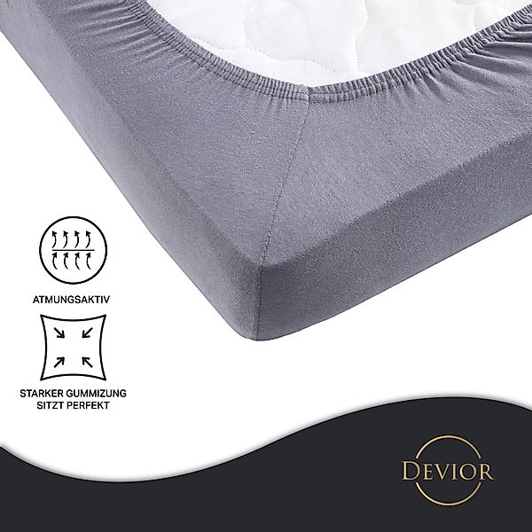 Devior Spannbettlaken für 180x200cm Boxspringbett-Matratzen bis günstig online kaufen