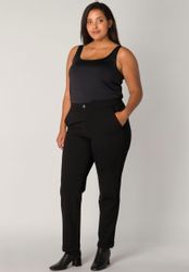 Base Level Curvy Jerseyhose mit Umschlagsaum günstig online kaufen
