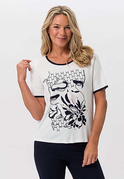 FRANK WALDER Kurzarmshirt mit Printmotiv günstig online kaufen