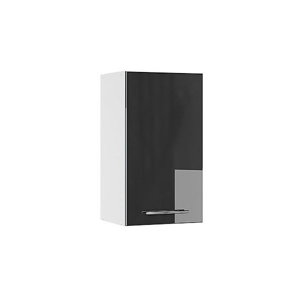 Vicco Badschrank Fame-Line Anthrazit Hochglanz/Weiß 40 x 72 cm günstig online kaufen
