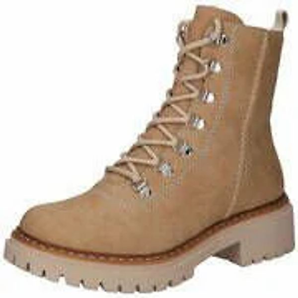 Rieker Schnürstiefelette Damen beige günstig online kaufen