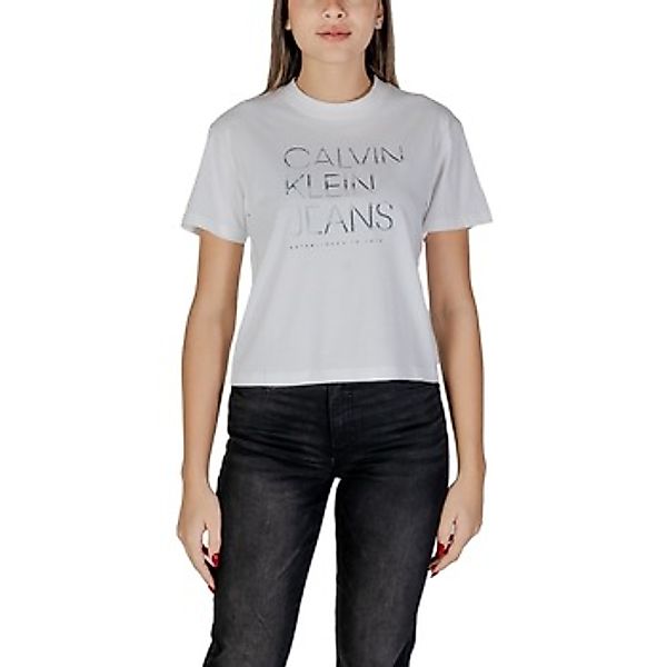 Calvin Klein Jeans  T-Shirt EMBROIDERED INSTITUTIONAL J20J224987 günstig online kaufen