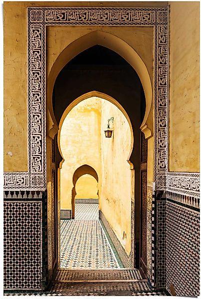 Reinders Poster "Mediterraner Eingang Mittelmeer - Mediterrane Gemälde", (1 günstig online kaufen