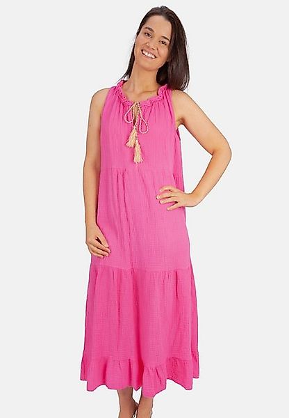 Seasons of April Maxikleid VIOLA MUSSELIN Ärmelloses Damen Musselin Maxi Kl günstig online kaufen