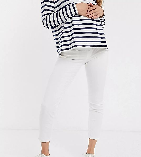 GeBe Maternity – Supersofte Skinny-Jeans-Weiß günstig online kaufen