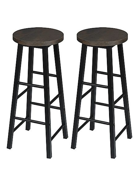 Woltu Barhocker (2 St), Gestell aus stabilem Stahl, Sitzfläche aus MDF günstig online kaufen