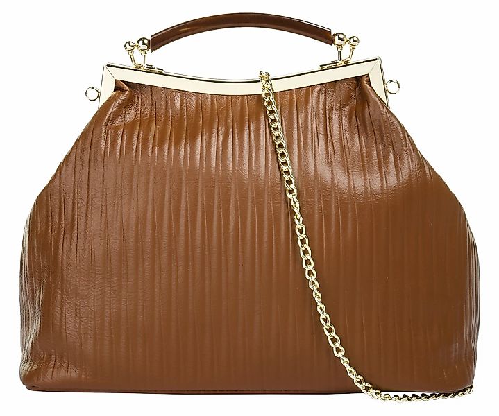 Cluty Henkeltasche, echt Leder, Made in Italy günstig online kaufen