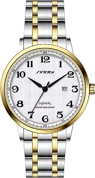 ibettertec Quarzuhr,Herrenuhr, Armbanduhr, (Quartz Edelstahl Uhr günstig online kaufen
