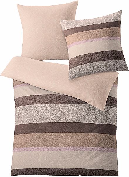 Kleine Wolke Wendebettwäsche "Gwen" 2 Stk. tlg. mit Streifen günstig online kaufen