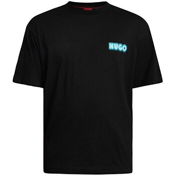 BOSS  T-Shirt Duwood T-Shirt mit neonfarbenem Rückenprint günstig online kaufen