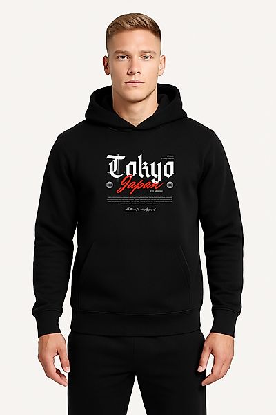 Banco Kapuzensweatshirt Herren Hoodie mit TOKYO günstig online kaufen