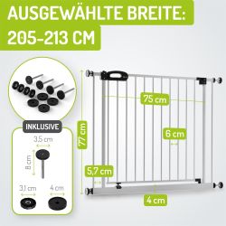 BOMI Türschutzgitter Babygitter Ohne Bohren Merle günstig online kaufen