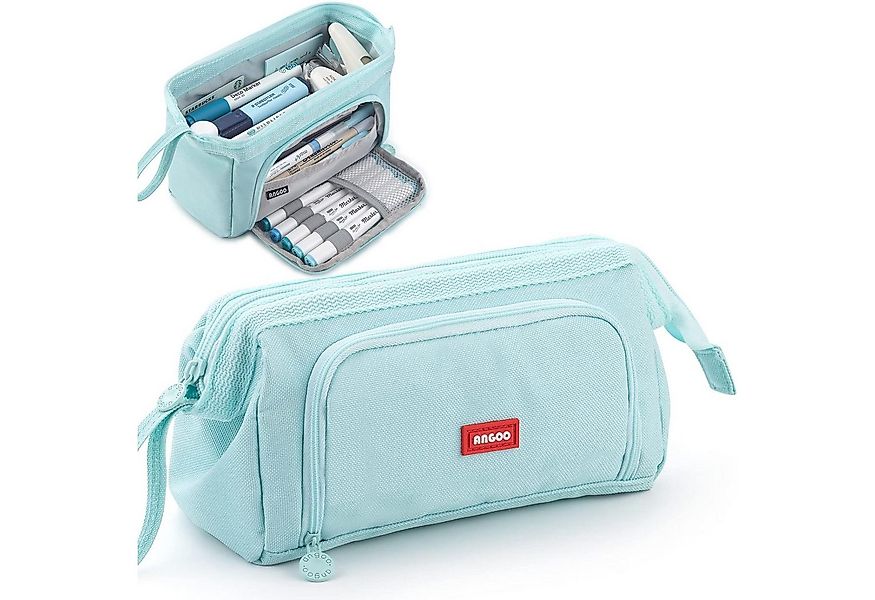 REDOM Federmäppchen Groß Stifteetui Schüler Mäppchen Canvas Etui, (Große Ka günstig online kaufen