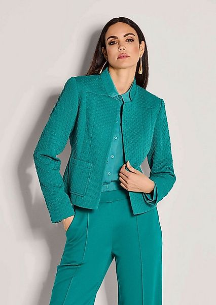 MADELEINE Kurzblazer Stilvoller Businessblazer mit Stehkragen Blazer mit de günstig online kaufen